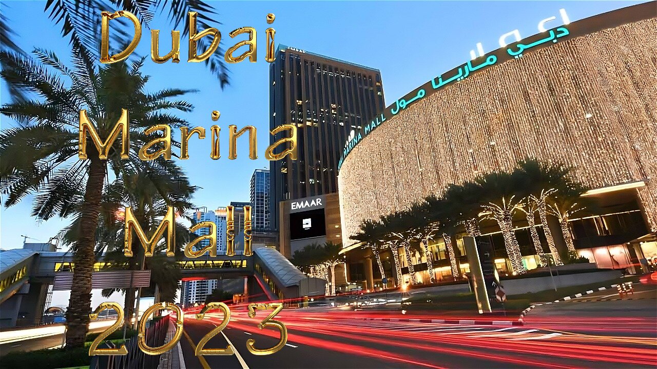 Have you seen a mall like this? Part 1 of 4K Tour Dubai Marina Mall