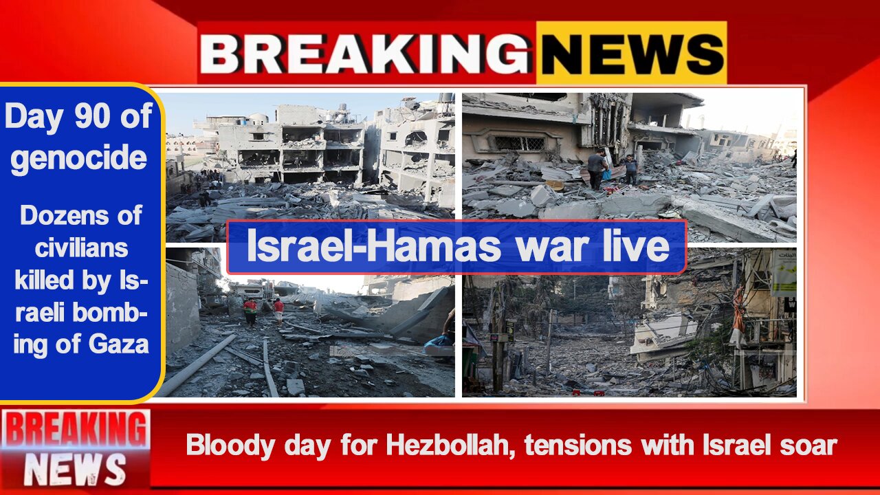 ISRAEL-HAMAS WAR LATEST UPDATE: GAZA NEWS UPDATEAt least 22,313 Palestinians have been killed