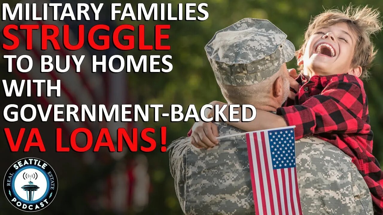 Military families are 'going to lose every time' in hot real-estate market, as sellers shun VA loans