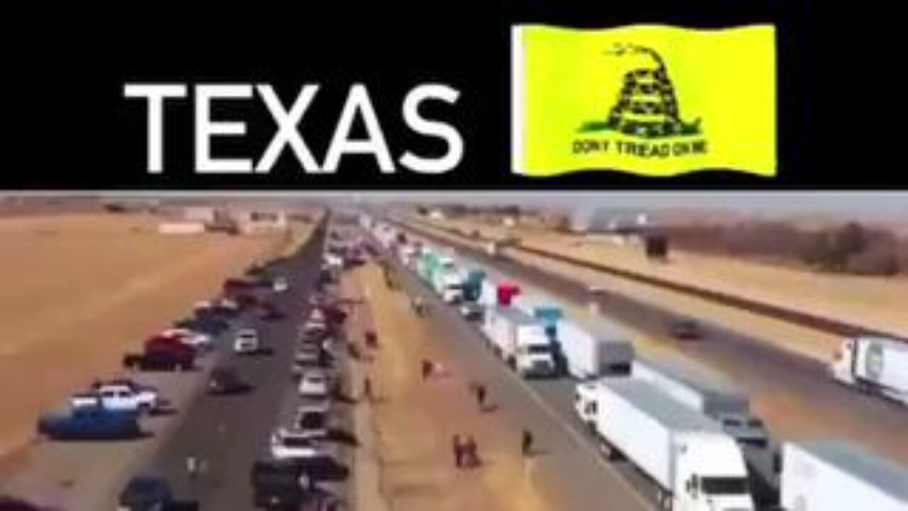American Truckers are converging at the Southern Border.