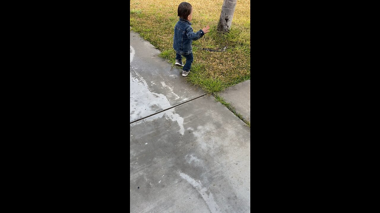 Rock throw. #rocks #outside #baby