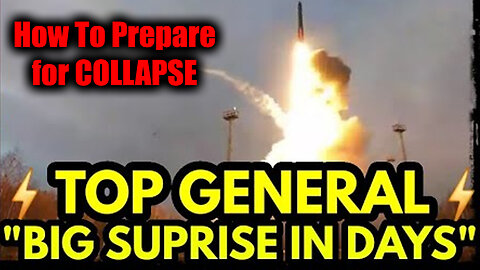 "Surprise Within Days" - How To Prepare for COLLAPSE