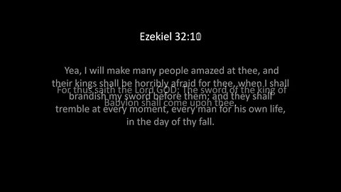 Ezekiel Chapter 32