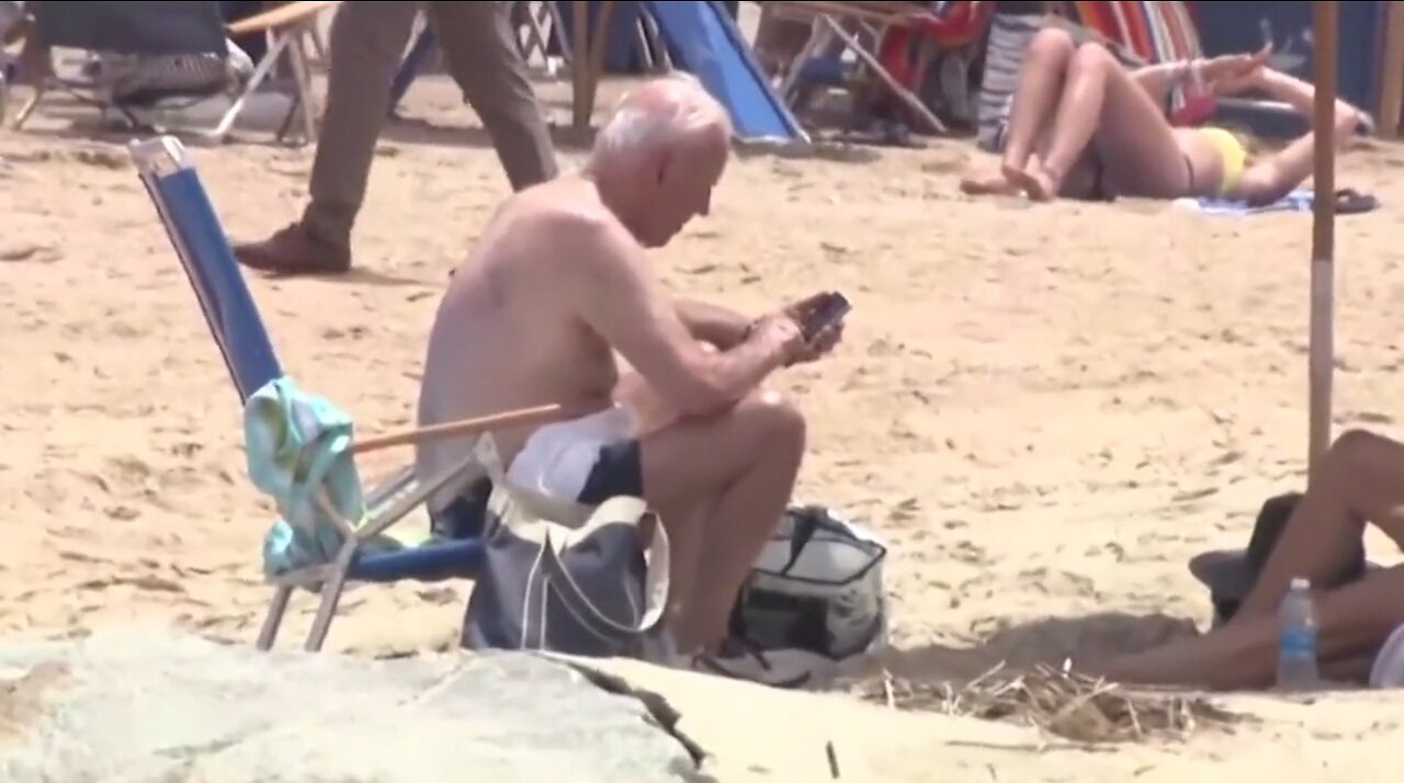 Something You Never Wanted To See... Joe Biden At The Beach