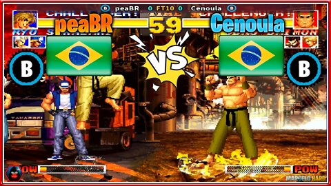 The King of Fighters '95 (peaBR Vs. Cenoula) [Brazil Vs. Brazil]