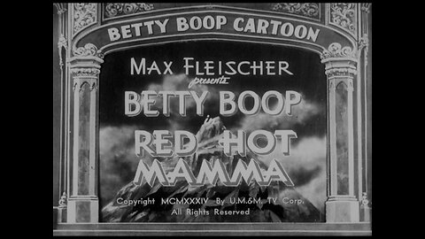 Betty Boop - Red Hot Mamma (1934)