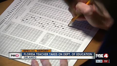 FL teacher takes state dept of education to court over failed scores on state teacher test