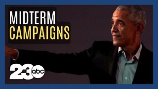 Former President Barack Obama joins the Dem campaign trail