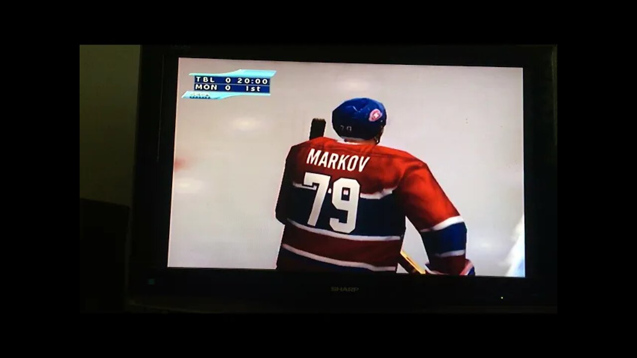 NHL 2K2 Lightning @ Canadiens