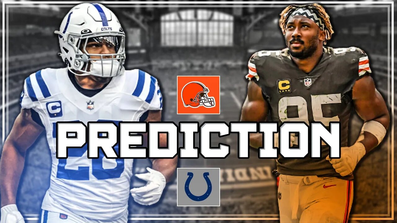 Colts vs Browns Prediction | NFL Week 7, 2023