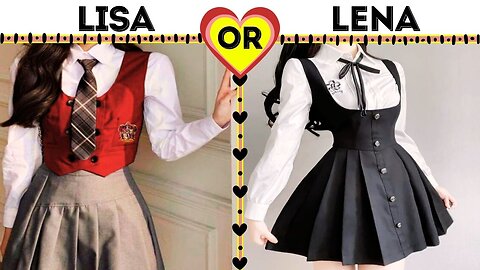 LISA OR LENA 🌟 [FASHION] ♥ #lisa #lisaandlena #lena #lisaorlena #lisalena