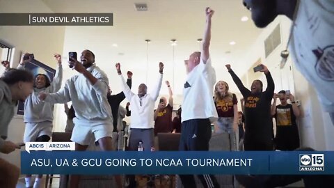 Three AZ schools going to NCAA Tournament