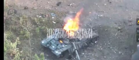 RU forces destroyed Polish RT-91 tank & other armored vehicles that tried to break the Russian line‬