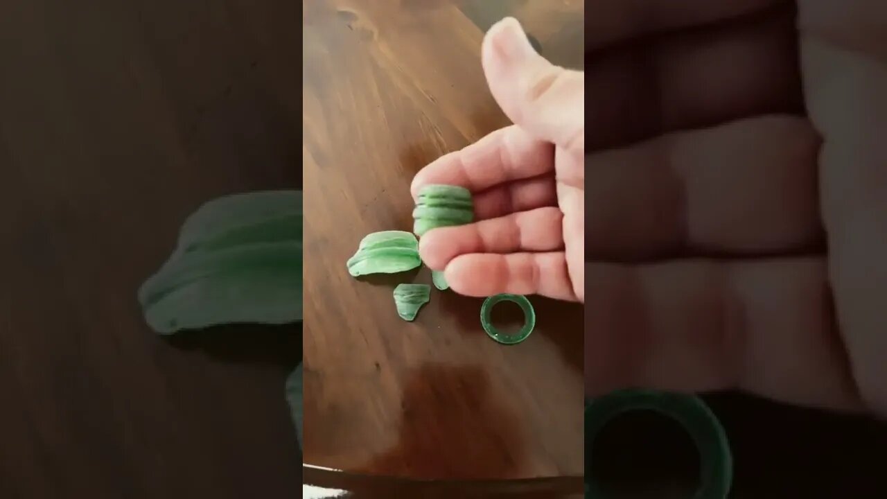 Crazy Seaglass Ring