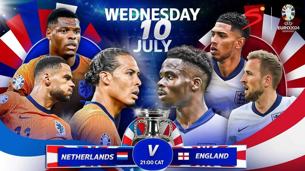 Euro 2024 Second Semi Final: England Vs Netherlands Live Scoreboard