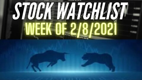 My Top Stock Picks for this week (2/8/2021)