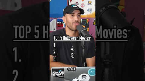 TOP 5 BEST HALLOWEEN MOVIES OF ALL TIME!! Can You Guess Them? #shorts #halloween #movies #top5