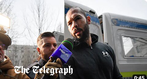 Andrew Tate claims case file is 'empty' as he's taken for further questioning in Romania