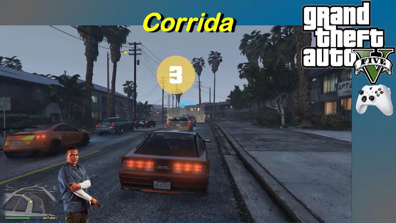 GTA 5 Franklin - Corrida