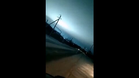 Project Blue beam? This is in Kazakhstan