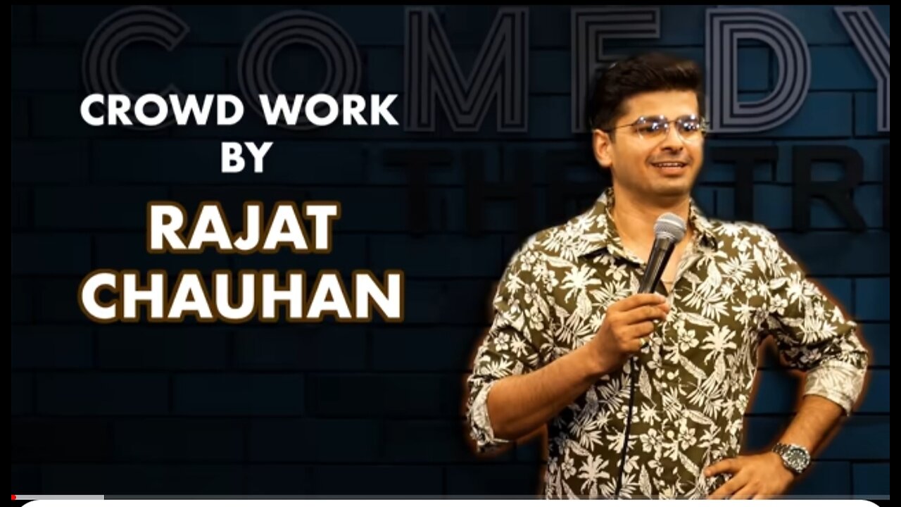 Ameeron ka Accent | Crowdwork | Stand up comedy by Rajat Chauhan