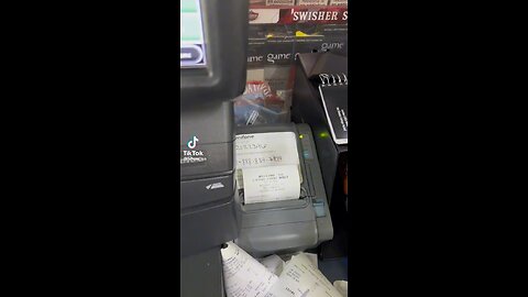 alright you want your receipt ?