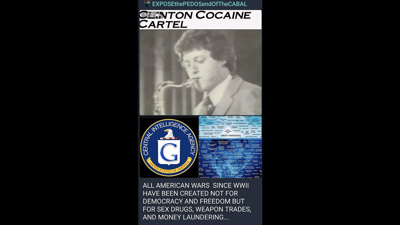 CLINTON BUSH CIA GLOBAL COCAINE & DRUG CARTEL