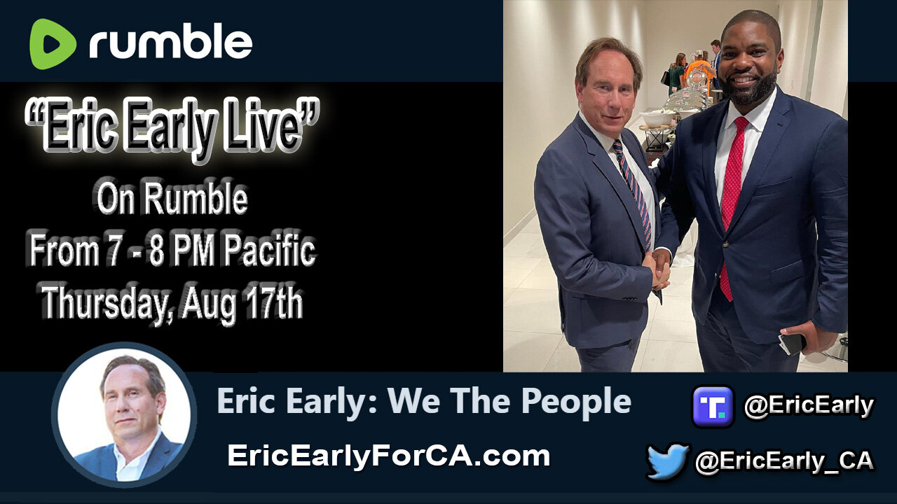 8-17-23 "Eric Early Live" With Eric Early