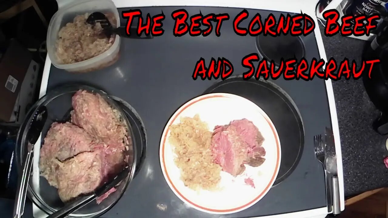 What's cooking with the Bear? The best Corned beef and Sauerkraut recipe #cornedbeef #bestrecipe