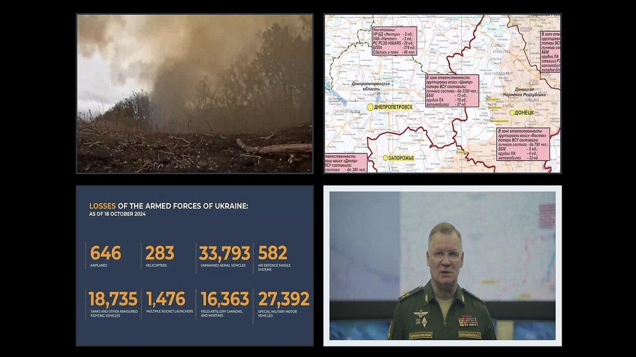 ⚡️ Russian Defence Ministry report on the progress of the special military operation