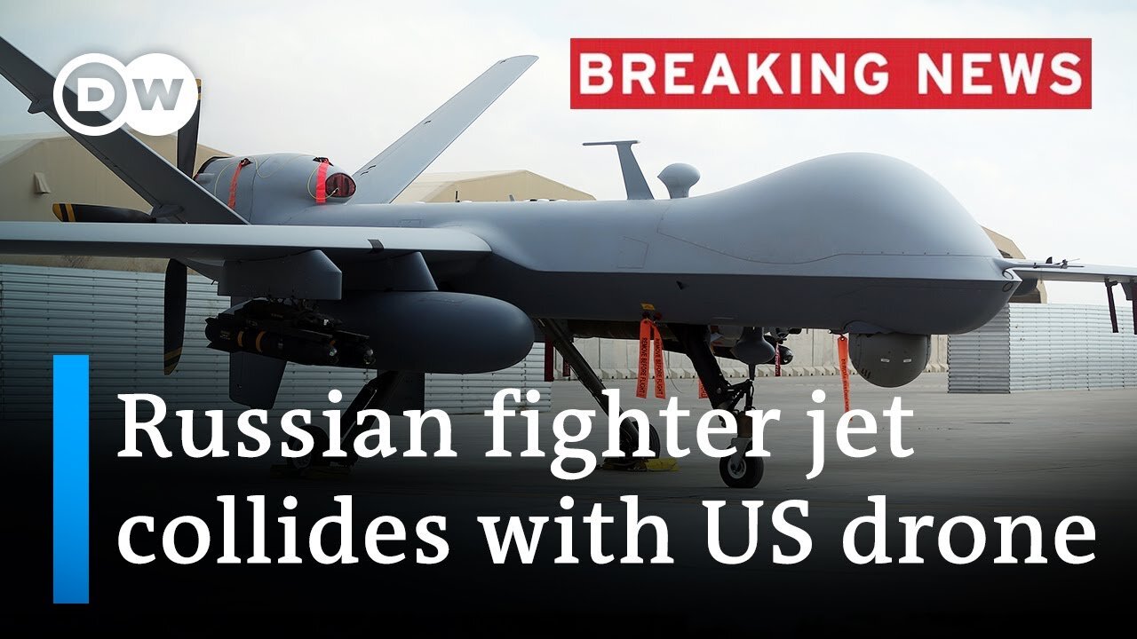 Breaking news: Russian jet collides with US drone