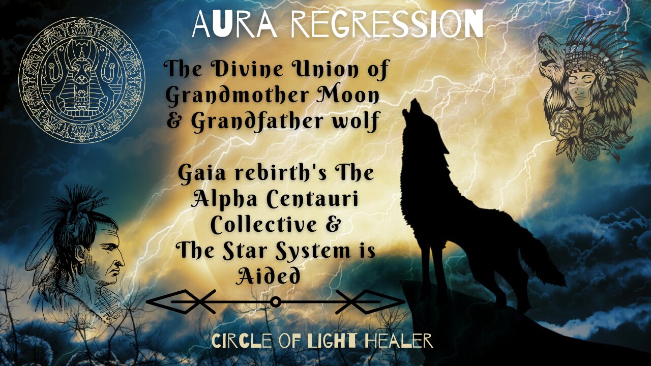 The Divine Union of Grandmother Moon & Grandfather Wolf || Alpha Centauri & their Collective Aided