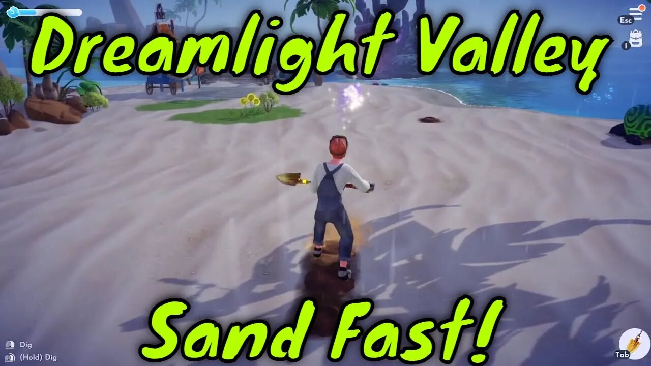 Dreamlight Valley How to Farm Sand