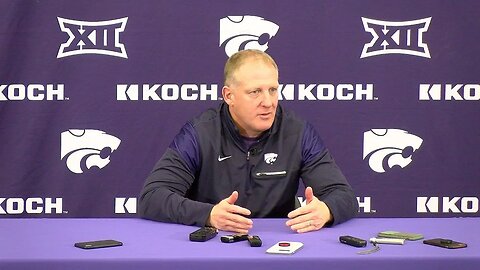 Kansas State Football | Chris Klieman Press Conference | November 19, 2019