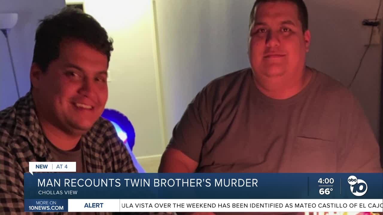 Man recounts twin brother's murder at Chollas View duplex