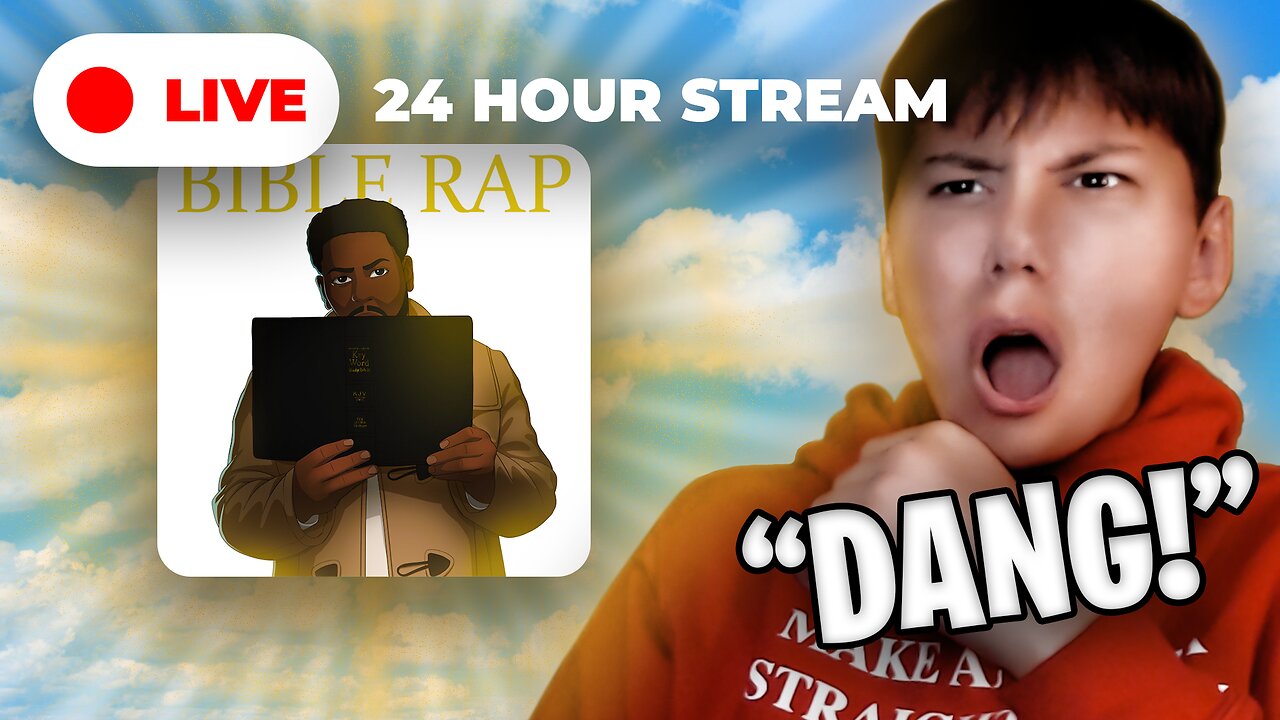 🎵 REACTING TO BIBLE RAP BY BRYSON GRAY LIVE 🎵 | 🔴 24 HOUR STREAM 🔴 | ✝️ JESUS IS KING ✝️