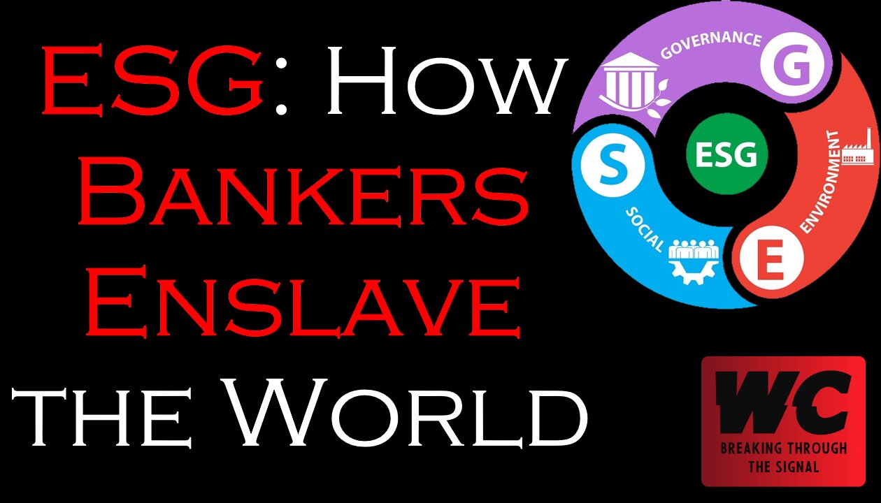 ESG: How Bankers Control the World