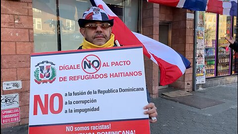 Protesta en 809 New York