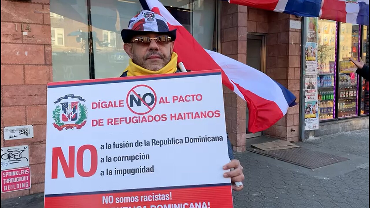 Protesta en 809 New York