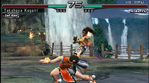 Tekken 5 Dark Resurrection (PSP) - Christie vs Xiaoyu