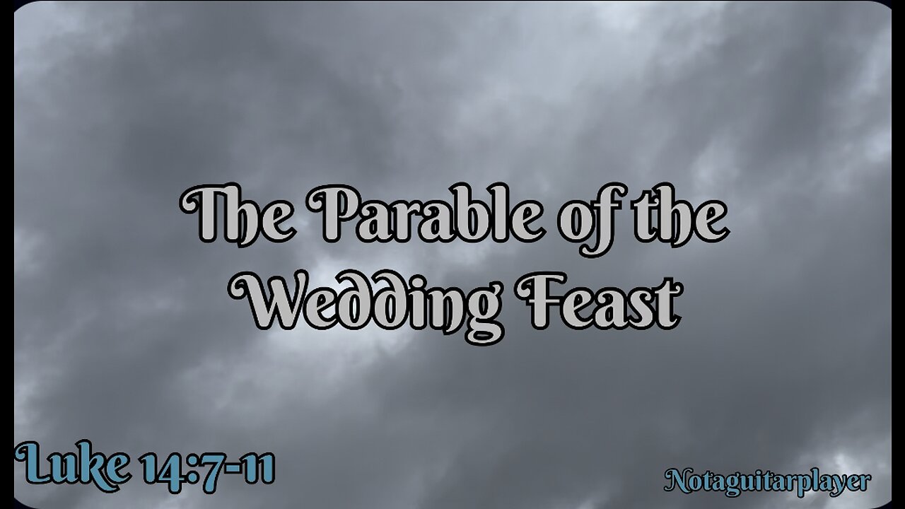 The Parable of the Wedding Feast