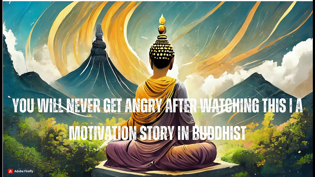 YOU WILL NEVER GET ANGRY AFTER WATCHING THIS | A Motivation Story in Buddhist