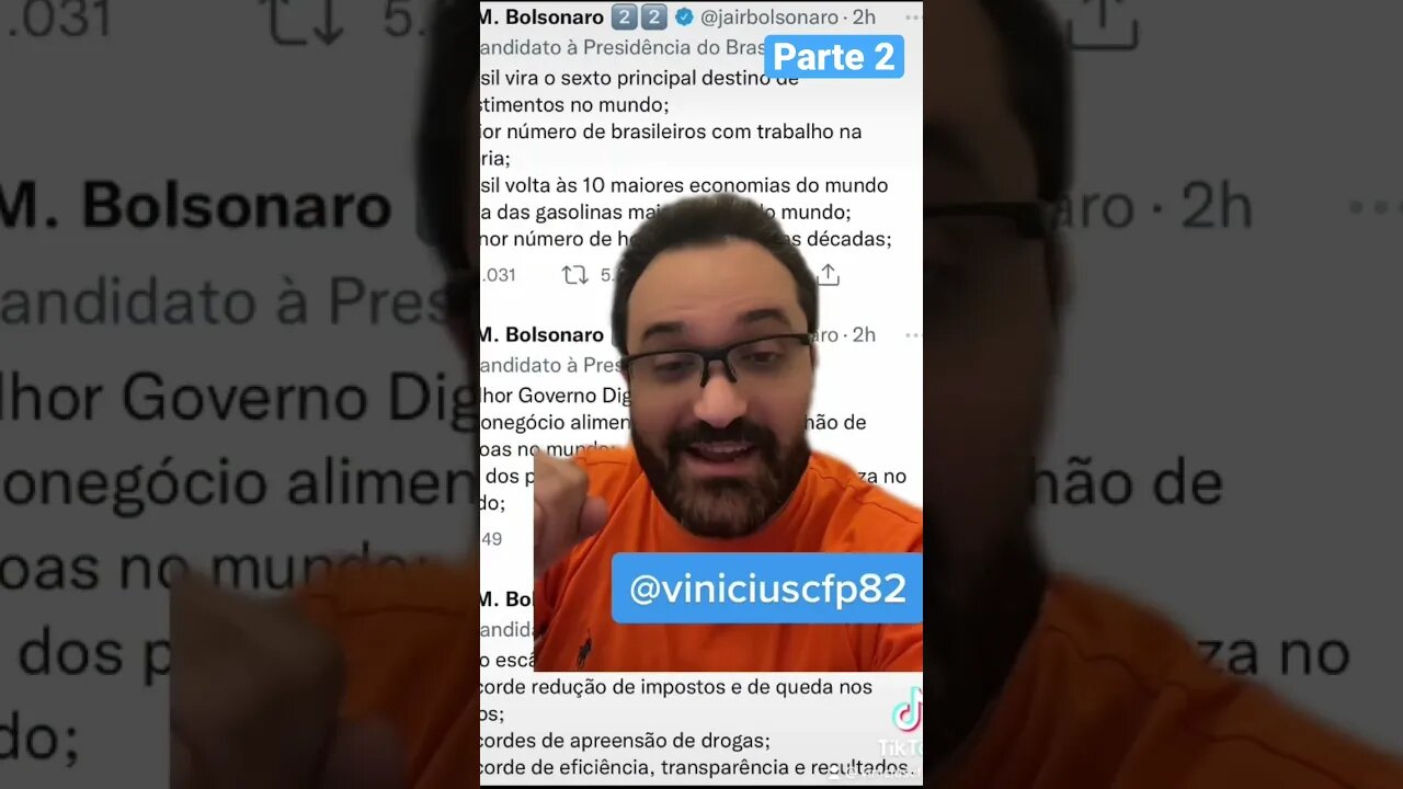 O Brasil com Bolsonaro está dando certo! P2