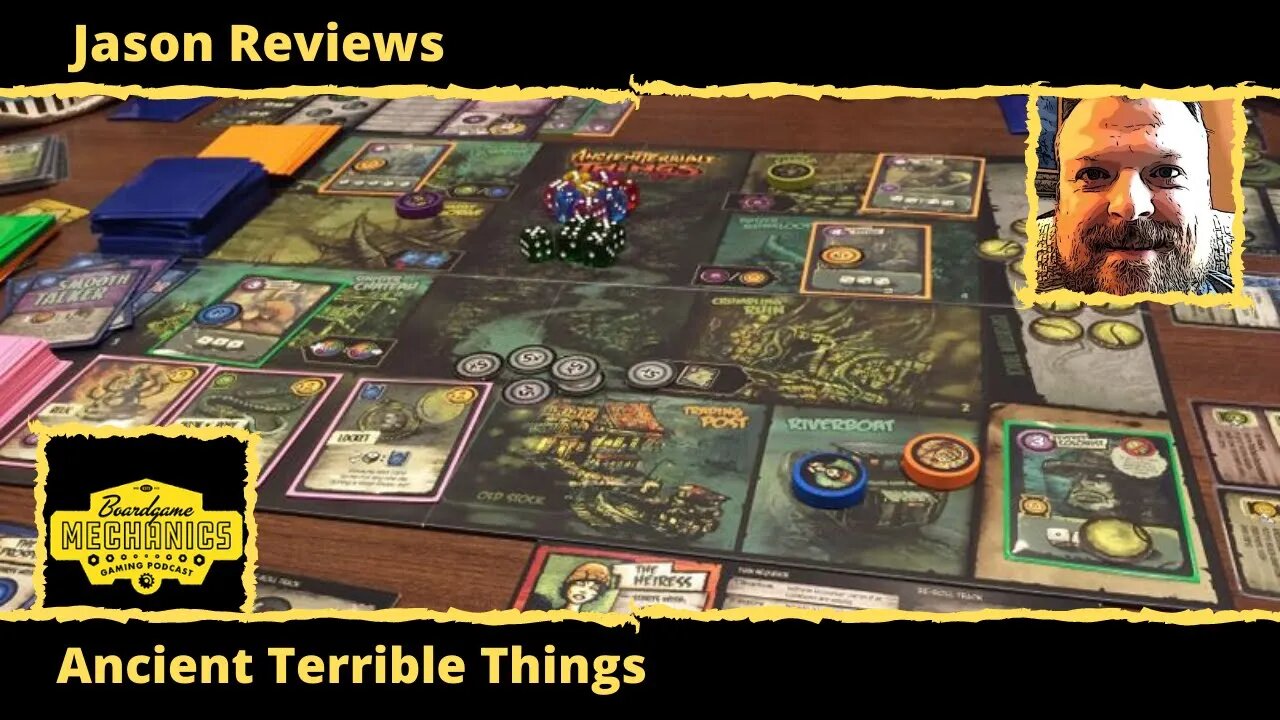 Jason's Board Game Diagnostics of Ancient Terrible Things