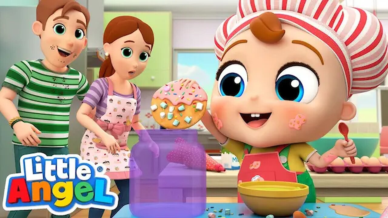 Who Took the Cookie? | @LittleAngels Nursery Rhymes & Kids Songs