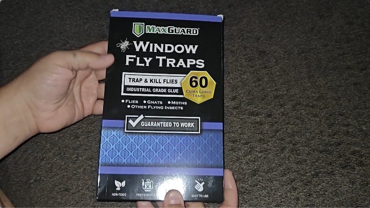 Xtra Large Window Fly Trap Strips - Catch Those Pesky Pests!