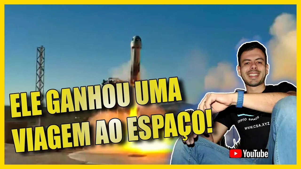 MINEIRO GANHA VIAGEM AO ESPAÇO!