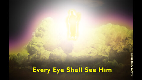 Every Eye Saw Him!