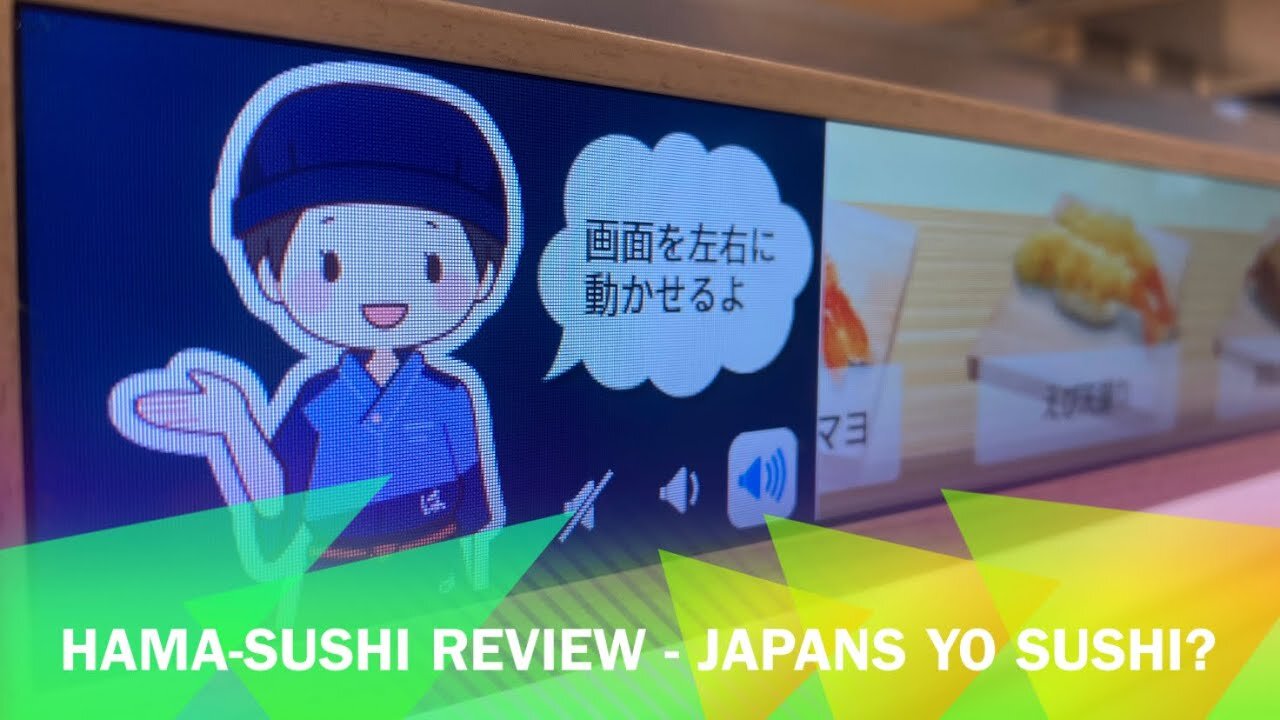 Hama-Sushi Review - Japans Yo Sushi?