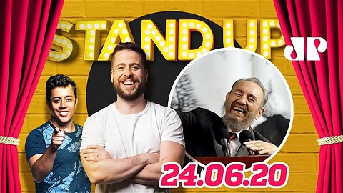 HUMORISTA CUBANO VAI FALAR COM MAURÍCIO MEIRELLES | STAND UP JOVEM PAN - 24/08/20 - AO VIVO